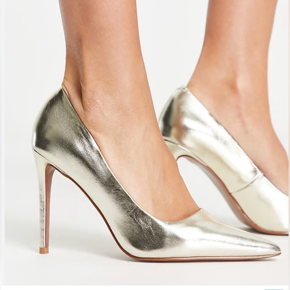 ASOS Metallic Gold Women's Heels